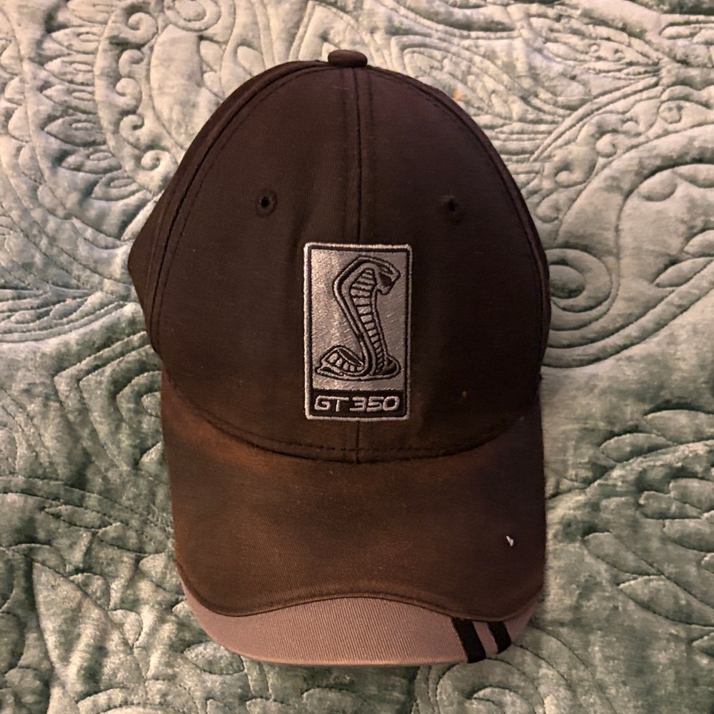 GT 350 Black Cap with Cobra Logo